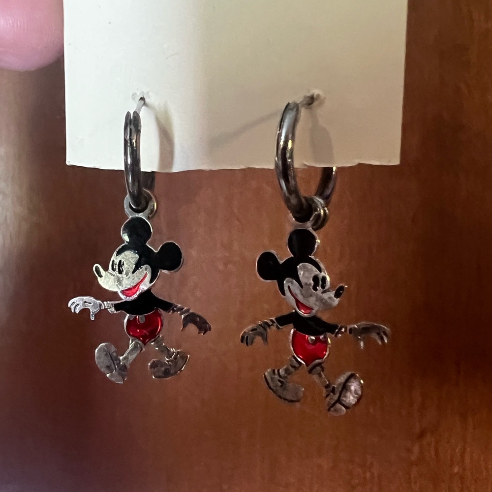 Vintage Mickey Mouse earrings
